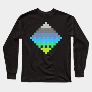 pixel pattern C Long Sleeve T-Shirt